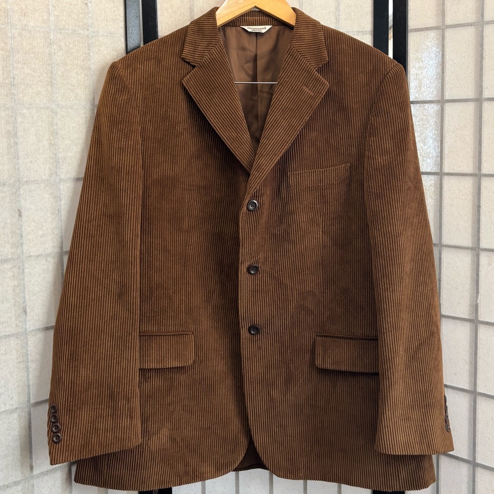 PRONTO UOMO Corduroy Blazer, Collegiate Vibes